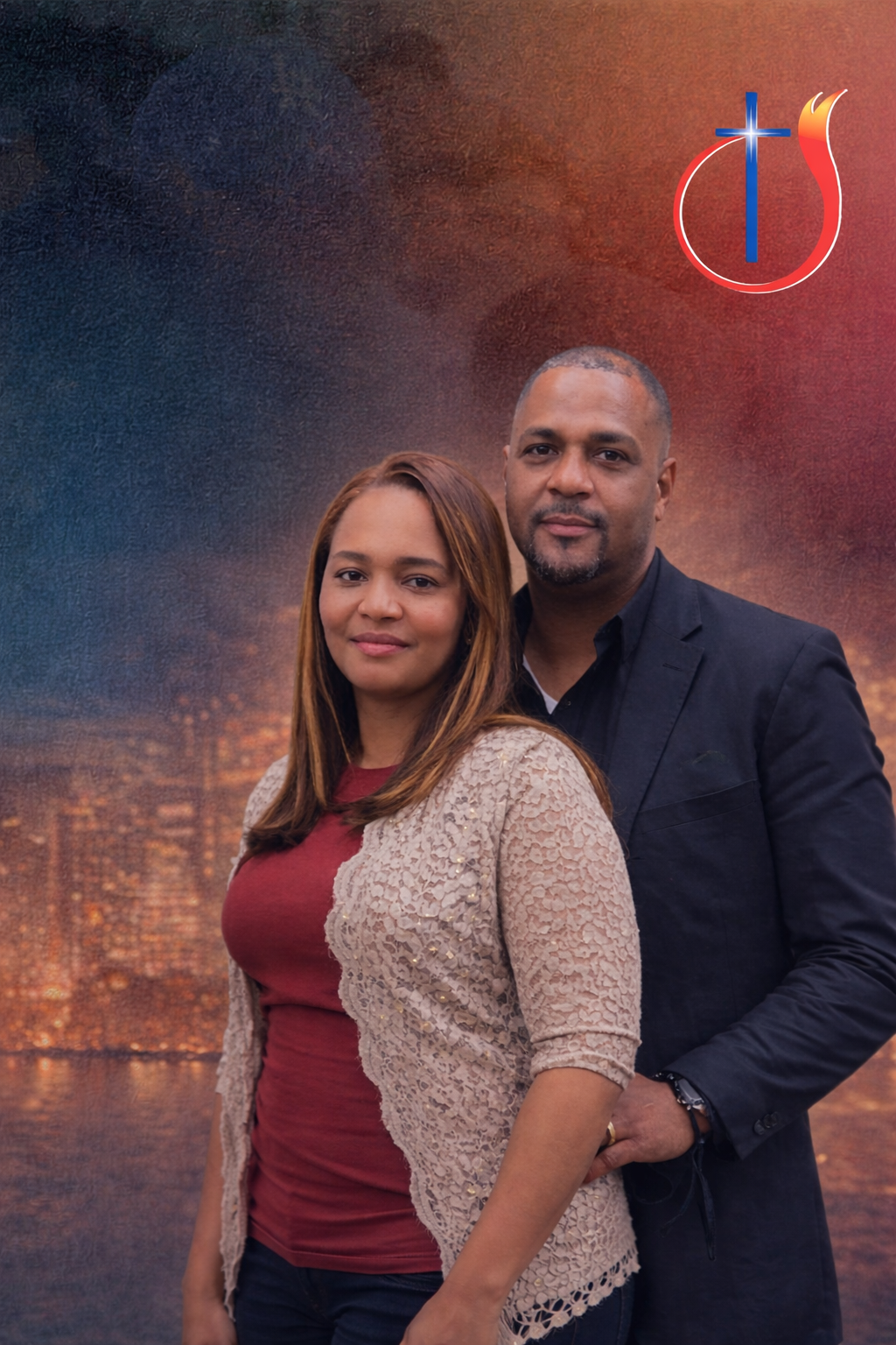 Pastores Berkis Montero de Pimentel y José Pimentel